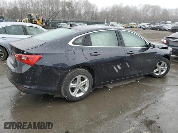 2022 Chevrolet Malibu LS with VIN 1G1ZB5ST1NF192760, listed as a Copart auction lot 50767165 with 68,505 mi miles and Salvage Title. Bid and sale history available at DreamBid. Image 3.