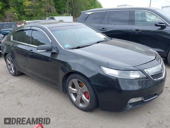 2013 Acura TL Technology z VIN 19UUA9F53DA002736, wystawiony jako IAAI lot #42303364 z przebiegiem 154 984 mil mil oraz . Historia ofert i sprzedaży dostępna na DreamBid. Obrazek 1.