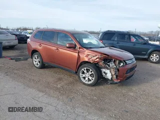2014 Mitsubishi Outlander SE z VIN JA4AZ3A31EZ008884, wystawiony jako IAAI lot #41825440 z przebiegiem 171 232 mil mil oraz . Historia ofert i sprzedaży dostępna na DreamBid. Obrazek 1.