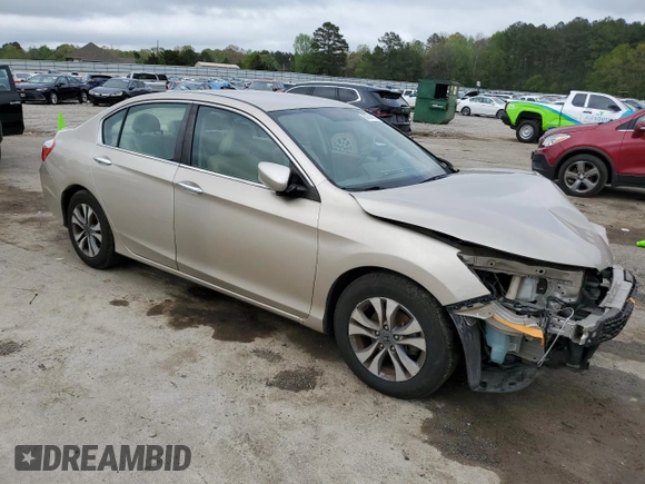 2015 Honda Accord LX with VIN 1HGCR2F34FA080164, listed as a Copart auction lot 50784895 with 100,773 mi miles and Salvage Title. Bid and sale history available at carsss.com. Image 4.
