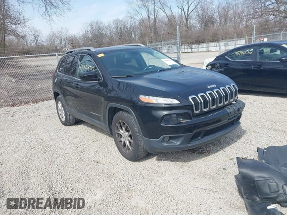 2015 Jeep Cherokee Latitude with VIN 1C4PJLCB3FW517843, listed as a IAAI auction lot 41828715 with 146,862 mi miles and . Bid and sale history available at DreamBid. Image 1.
