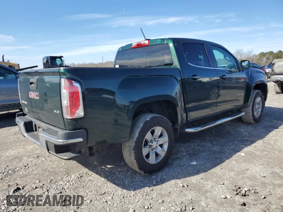 2015 GMC Canyon 2WD SLE with VIN 1GTG5BEA9F1139608, listed as a Copart auction lot 88911415 with 135,942 mi miles and Salvage Title. Bid and sale history available at carsss.com. Image 3.