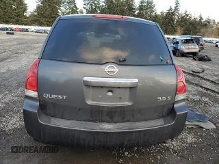 2008 Nissan Quest S with VIN 5N1BV28U08N108433, listed as a Copart auction lot 44432975 with 157,729 mi miles and Salvage Title. Bid and sale history available at carsss.com. Image 6.