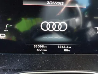 2021 Audi SQ5 Premium Plus with VIN WA1B4AFYXM2018610, listed as a IAAI auction lot 41672661 with 53,098 mi miles. Bid and sale history available at carsss.com. Image 7.