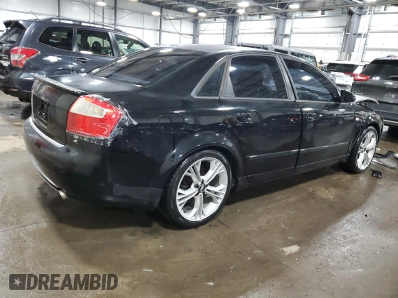 2004 Audi A4 1.8T z VIN WAUJC68E94A143878, wystawiony jako Copart lot #88425685 z przebiegiem 71 338 mil mil oraz Szkoda całkowita • Salvage title. Historia ofert i sprzedaży dostępna na DreamBid. Obrazek 3.