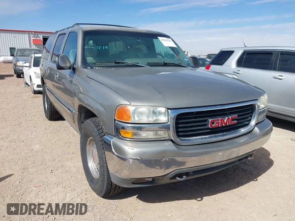 2002 GMC Yukon XL SLT with VIN 3GKEC16Z52G265329, listed as a IAAI auction lot 41595344 with 200,887 mi miles. Bid and sale history available at carsss.com. Image 1.