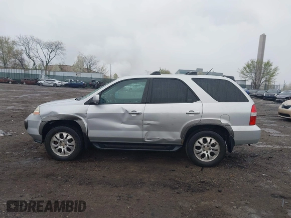 2003 Acura MDX Touring Pkg w/Navigation System with VIN 2HNYD18863H525646, listed as a IAAI auction lot 41951543 with 167,289 mi miles. Bid and sale history available at carsss.com. Image 14.