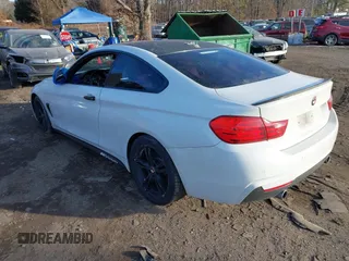 2015 BMW 4 Series 435i z VIN WBA3R1C50FK193695, wystawiony jako IAAI lot #41378141 z przebiegiem 173 474 mil mil oraz . Historia ofert i sprzedaży dostępna na DreamBid. Obrazek 3.