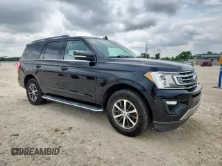 2018 Ford Expedition XLT z VIN 1FMJU1HT4JEA33760, wystawiony jako Copart lot #59772635 z przebiegiem 133 759 mil mil oraz Czysty tytuł • Clean title. Historia ofert i sprzedaży dostępna na DreamBid. Obrazek 4.