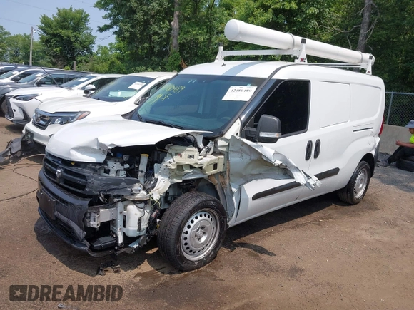 2018 Ram ProMaster City Cargo Tradesman with VIN ZFBERFABXJ6J41741, listed as a IAAI auction lot 42480489 with 156,897 mi miles and . Bid and sale history available at DreamBid. Image 17.