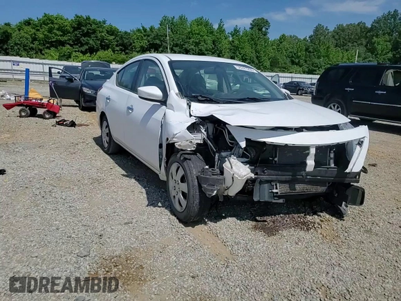 2017 Nissan Versa SV with VIN 3N1CN7AP9HK442284, listed as a Copart auction lot 58241265 with 110,065 mi miles and Salvage title. Bid and sale history available at DreamBid. Image 13.