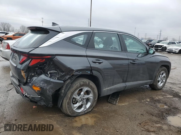 2024 Hyundai Tucson SE with VIN 5NMJA3DE6RH317948, listed as a Copart auction lot 47228155 with 23,283 mi miles and Non Repairable. Bid and sale history available at DreamBid. Image 3.