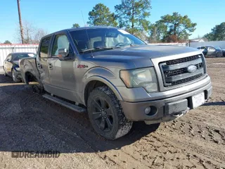 2013 Ford F-150 XL with VIN 1FTFW1EF6DFD28358, listed as a IAAI auction lot 41347106 with 233,781 mi miles. Bid and sale history available at carsss.com. Image 1.