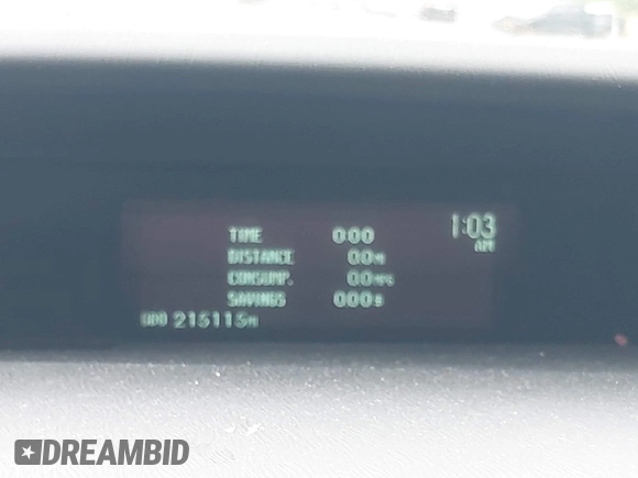 2012 Toyota Prius One with VIN JTDKN3DU4C5514496, listed as a IAAI auction lot 42123946 with 215,115 mi miles and . Bid and sale history available at DreamBid. Image 7.