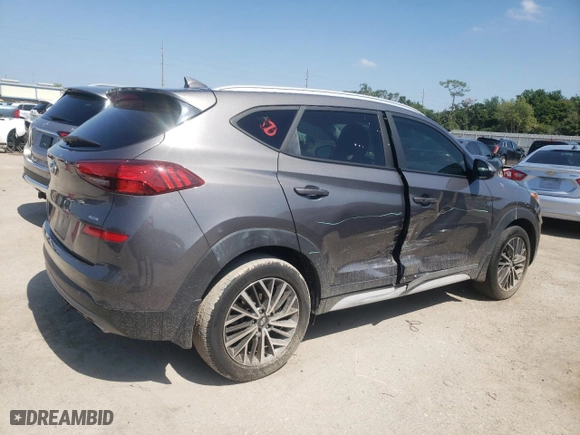 2020 Hyundai Tucson SEL with VIN KM8J3CAL3LU172943, listed as a Copart auction lot 51945313 with 50,945 mi miles. Bid and sale history available at carsss.com. Image 3.