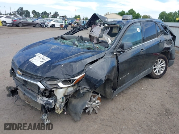 2018 Chevrolet Equinox LT with VIN 2GNAXJEV0J6208938, listed as a IAAI auction lot 39715043 with 1 mi miles. Bid and sale history available at carsss.com. Image 2.