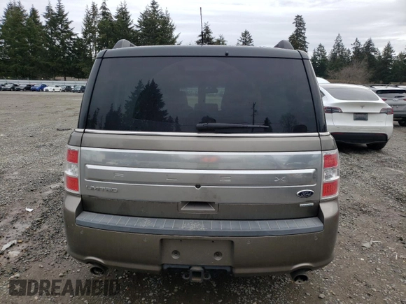 2013 Ford Flex Limited w/EcoBoost with VIN 2FMHK6DT2DBD30663, listed as a Copart auction lot 45788425 with 100,855 mi miles and Salvage Title. Bid and sale history available at carsss.com. Image 6.