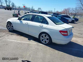 2008 Mercedes-Benz C-Class 3.0L Sport with VIN WDDGF81X78F070150, listed as a IAAI auction lot 41848414 with 193,683 mi miles. Bid and sale history available at carsss.com. Image 3.