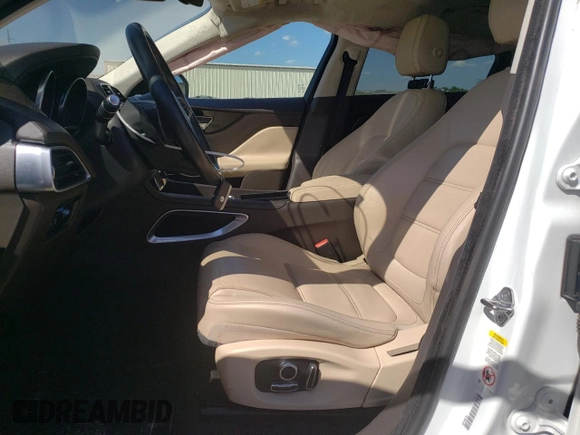 2019 Jaguar F-Pace 25t Prestige with VIN SADCK2GX8KA359314, listed as a Copart auction lot 66420874 with 90,383 mi miles and Salvage Title. Bid and sale history available at DreamBid. Image 7.