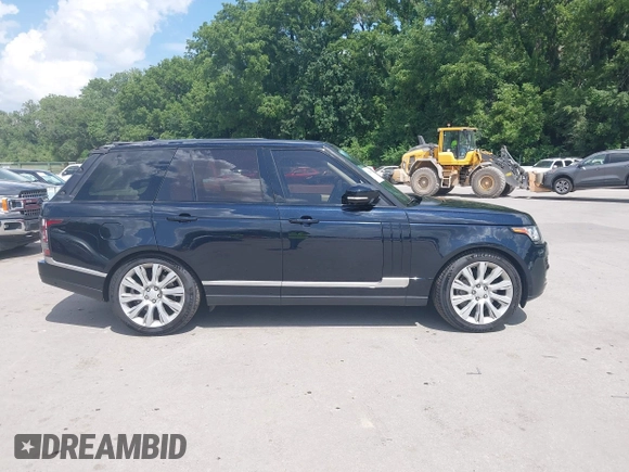 2015 Land Rover Range Rover Supercharged with VIN SALGS2TF1FA219503, listed as a IAAI auction lot 42580352 with 104,534 mi miles and . Bid and sale history available at DreamBid. Image 14.