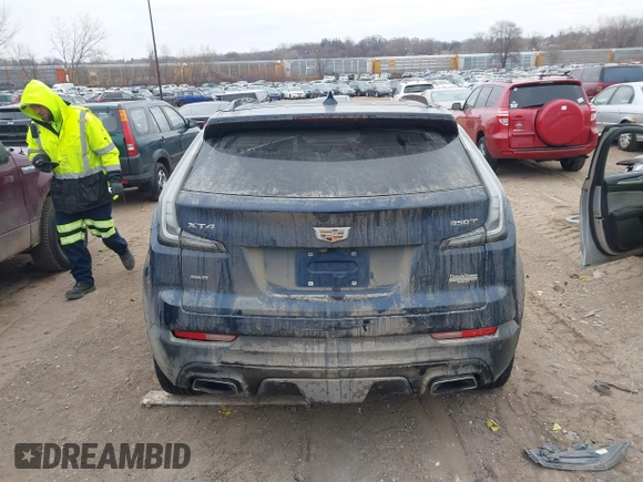 2020 Cadillac XT4 AWD Sport with VIN 1GYFZFR48LF101467, listed as a IAAI auction lot 41113381 with 72,841 mi miles and . Bid and sale history available at DreamBid. Image 16.