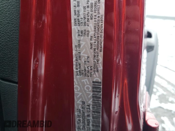 2022 Jeep Wrangler Unlimited High Tide with VIN 1C4HJXDG5NW145748, listed as a Copart auction lot 83384704 with 30,161 mi miles and Salvage Title. Bid and sale history available at DreamBid. Image 13.