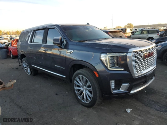 2023 GMC Yukon XL Denali with VIN 1GKS2JKTXPR334143, listed as a Copart auction lot 79772264 with 34,729 mi miles and Salvage Title. Bid and sale history available at carsss.com. Image 4.