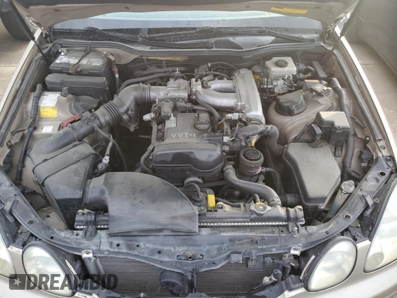 2001 Lexus GS 300 with VIN JT8BD69SX10139699, listed as a Copart auction lot 53779615 with 163,423 mi miles and Salvage Title. Bid and sale history available at DreamBid. Image 11.
