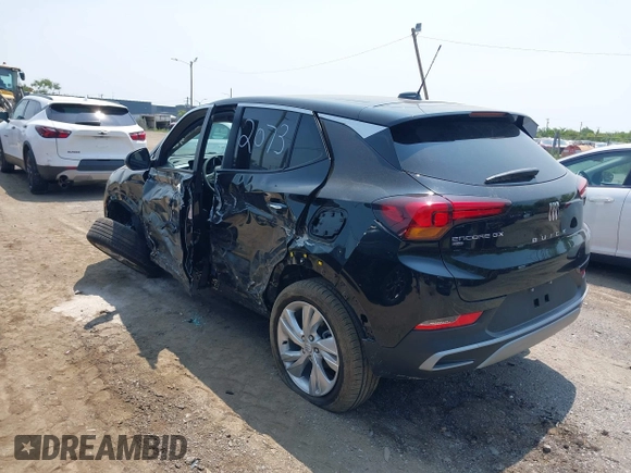 2025 Buick Encore GX Preferred with VIN KL4AMCSL8SB092073, listed as a IAAI auction lot 42376874 with 83 mi miles and . Bid and sale history available at DreamBid. Image 3.