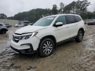 2019 Honda Pilot EX-L with VIN 5FNYF6H52KB065926, listed as a Copart auction lot 50164215 with 73,998 mi miles and Salvage Title. Bid and sale history available at carsss.com. Image 1.
