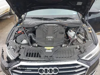 2019 Audi A8 L with VIN WAU8DAF82KN004676, listed as a IAAI auction lot 41086272 with 58,217 mi miles. Bid and sale history available at carsss.com. Image 10.