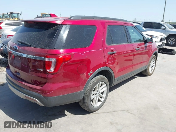 2017 Ford Explorer with VIN 1FM5K8B85HGB77093, listed as a IAAI auction lot 41845688 with 124,275 mi miles and . Bid and sale history available at DreamBid. Image 4.