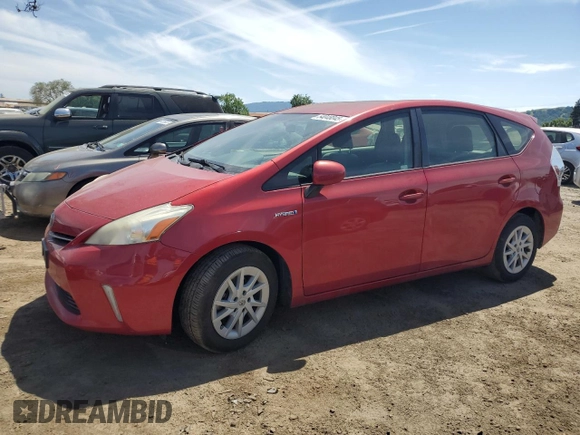 2013 Toyota Prius Two with VIN JTDZN3EU1D3189963, listed as a Copart auction lot 54048045 with 146,001 mi miles and Salvage Title. Bid and sale history available at carsss.com. Image 1.