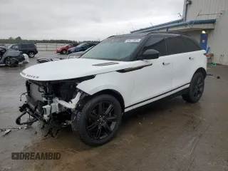 2022 Land Rover Range Rover Velar R-Dynamic S with VIN SALYT2EX5NA334353, listed as a Copart auction lot 43077925 with 25,336 mi miles and Salvage Title. Bid and sale history available at carsss.com. Image 1.