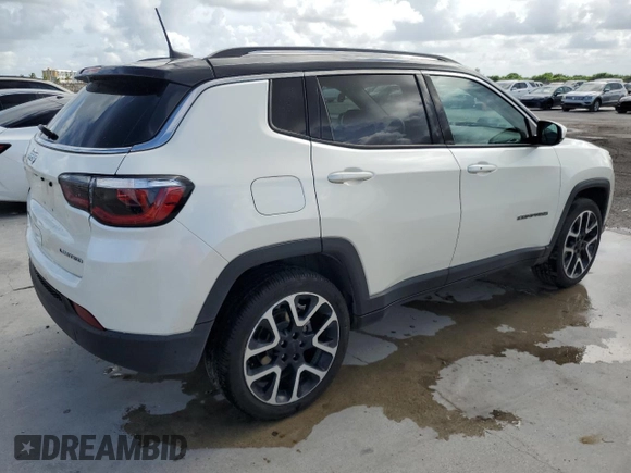 2021 Jeep Compass Limited with VIN 3C4NJDCB6MT602031, listed as a Copart auction lot 65061345 with 172,048 mi miles and Clean title. Bid and sale history available at DreamBid. Image 3.