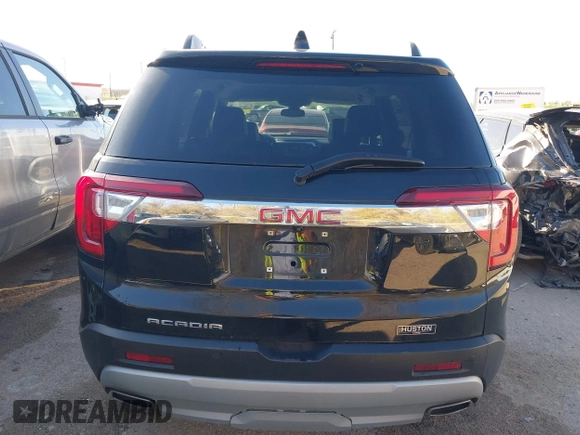 2023 GMC Acadia SLT with VIN 1GKKNMLS6PZ141406, listed as a IAAI auction lot 41830634 with 62,935 mi miles and . Bid and sale history available at DreamBid. Image 16.
