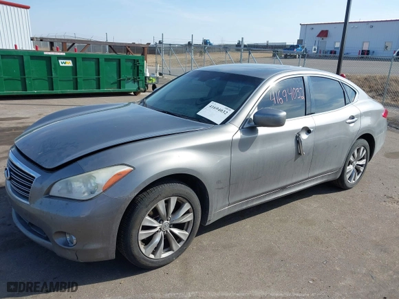 2012 Infiniti M37 with VIN JN1BY1AR9CM396580, listed as a IAAI auction lot 41694032 with 137,197 mi miles. Bid and sale history available at carsss.com. Image 17.