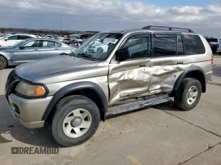 2003 Mitsubishi Montero Sport ES with VIN JA4LS21H63J033813, listed as a Copart auction lot 47822885 with 291,355 mi miles and Salvage Title. Bid and sale history available at carsss.com. Image 1.