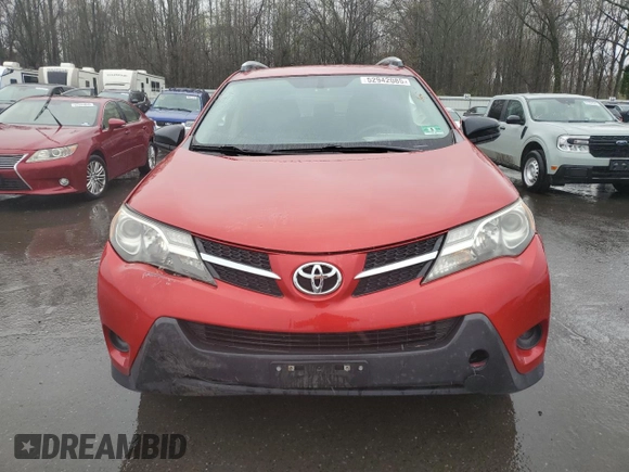2014 Toyota RAV4 LE with VIN JTMBFREV0ED091304, listed as a Copart auction lot 52942085 with 78,387 mi miles and Salvage Title. Bid and sale history available at DreamBid. Image 5.