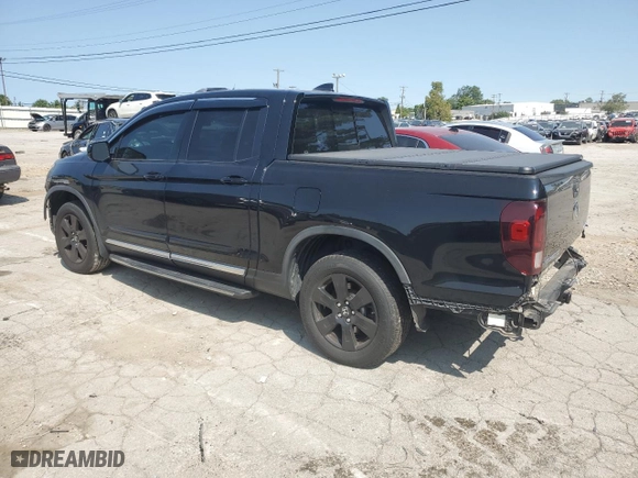 2018 Honda Ridgeline Black Edition with VIN 5FPYK3F87JB005203, listed as a Copart auction lot 70779194 with 75,708 mi miles and Salvage Title. Bid and sale history available at carsss.com. Image 2.
