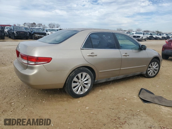 2003 Honda Accord LX с VIN 1HGCM56393A131007, выставлен на аукционе Copart как лот 43392735 с пробегом 254 523 миль миль и Списание • Salvage title. История ставок и продаж доступна на DreamBid. Изображение 3.
