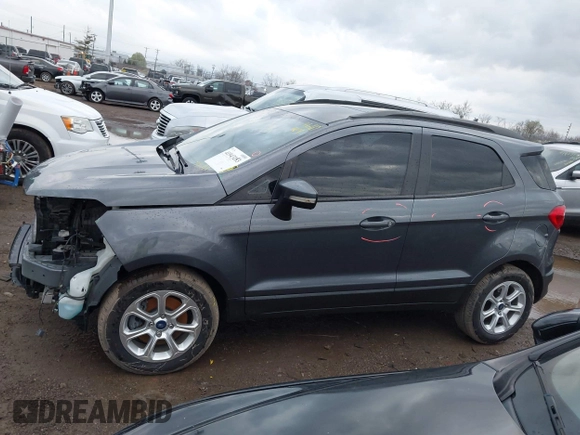 2020 Ford EcoSport SE with VIN MAJ3S2GE1LC318321, listed as a IAAI auction lot 41943183 with 72,141 mi miles. Bid and sale history available at carsss.com. Image 15.