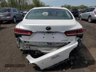 2018 Lexus LS 500 with VIN JTHC51FF8J5004560, listed as a Copart auction lot 55219535 with Not Provided miles and Salvage Title. Bid and sale history available at DreamBid. Image 6.