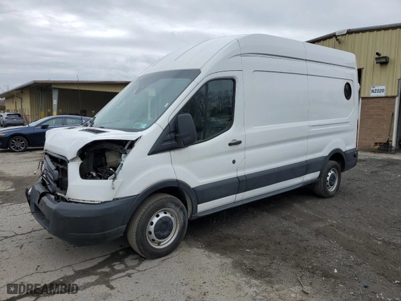 2019 Ford Transit Van with VIN 1FTYR2XM6KKA82420, listed as a Copart auction lot 52708425 with 92,512 mi miles and Salvage Title. Bid and sale history available at carsss.com. Image 1.