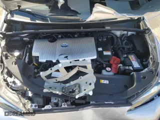 2021 Toyota Prius L Eco with VIN JTDKAMFU8M3135691, listed as a Copart auction lot 45679435 with 40,846 mi miles and Salvage Title. Bid and sale history available at carsss.com. Image 12.