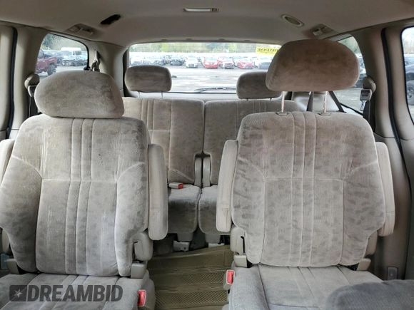 2002 Toyota Sienna LE with VIN 4T3ZF13C32U461354, listed as a Copart auction lot 51714785 with 342,576 mi miles and Salvage Title. Bid and sale history available at carsss.com. Image 10.