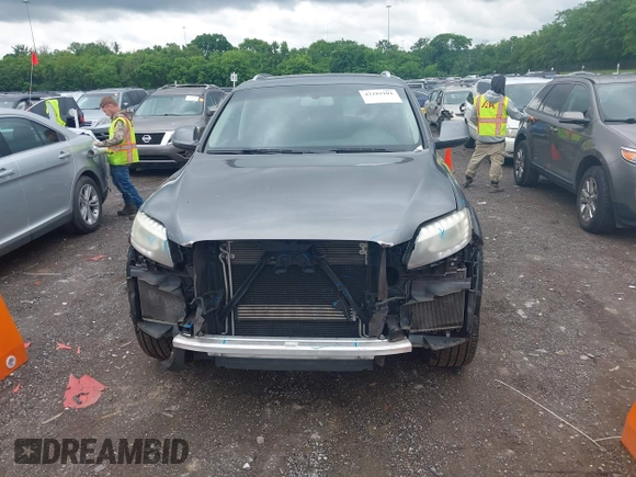 2014 Audi Q7 Premium Plus with VIN WA1LGAFE1ED003856, listed as a IAAI auction lot 42183101 with 91,696 mi miles and . Bid and sale history available at DreamBid. Image 13.