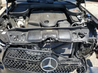 2025 Mercedes-Benz GLE 450 with VIN 4JGFD5KB9SB280918, listed as a Copart auction lot 57639525 with 7,230 mi miles and Salvage title. Bid and sale history available at DreamBid. Image 11.