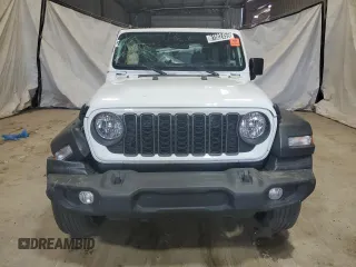 2024 Jeep Wrangler Sport S with VIN 1C4PJXDN1RW329424, listed as a Copart auction lot 61502455 with 20,426 mi miles and Clean title. Bid and sale history available at DreamBid. Image 5.
