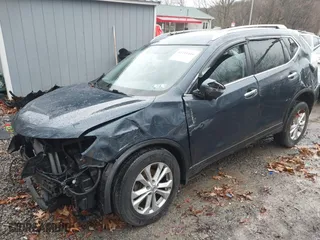 2016 Nissan Rogue S with VIN KNMAT2MV3GP682192, listed as a IAAI auction lot 41211416 with 96,111 mi miles. Bid and sale history available at carsss.com. Image 2.